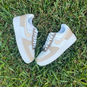 Beige/Nude Custom Air Force 1